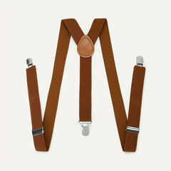 Elastic Non-slip Suspenders With Adjustable Clips