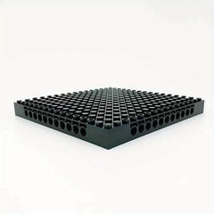 11pc Building Blocks Set with 10 Pins & Mosaic Pop Pixel Painting Base Plate