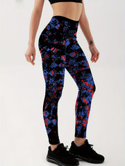 Yoga Leggings High Waist Running Tight Pants Women's Activewear