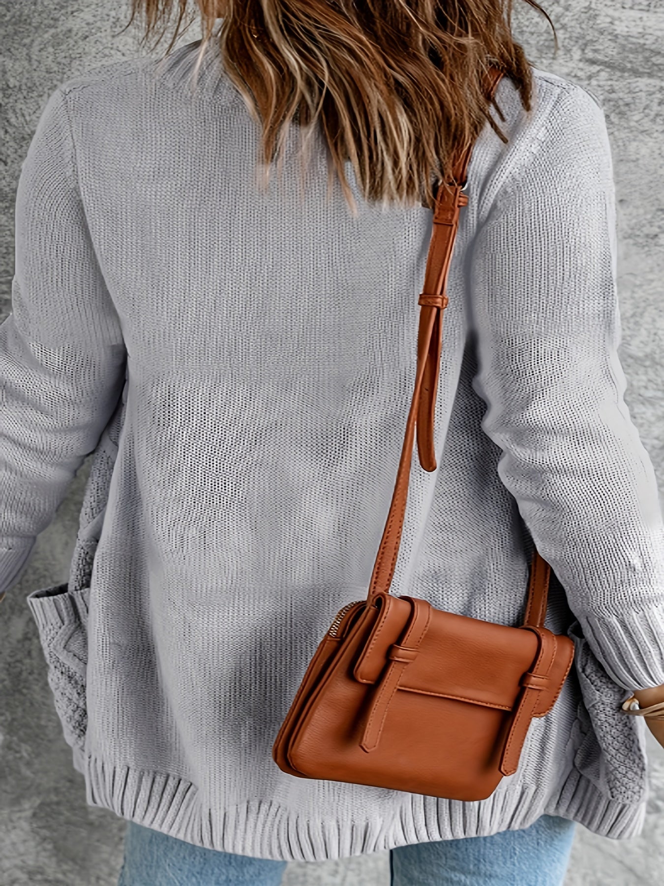 Casual Cardigan Solid Long Sleeve Button Up