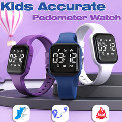 Kids Fitness Tracker Watch with Pedometer Step Counter Distance Calories Burned