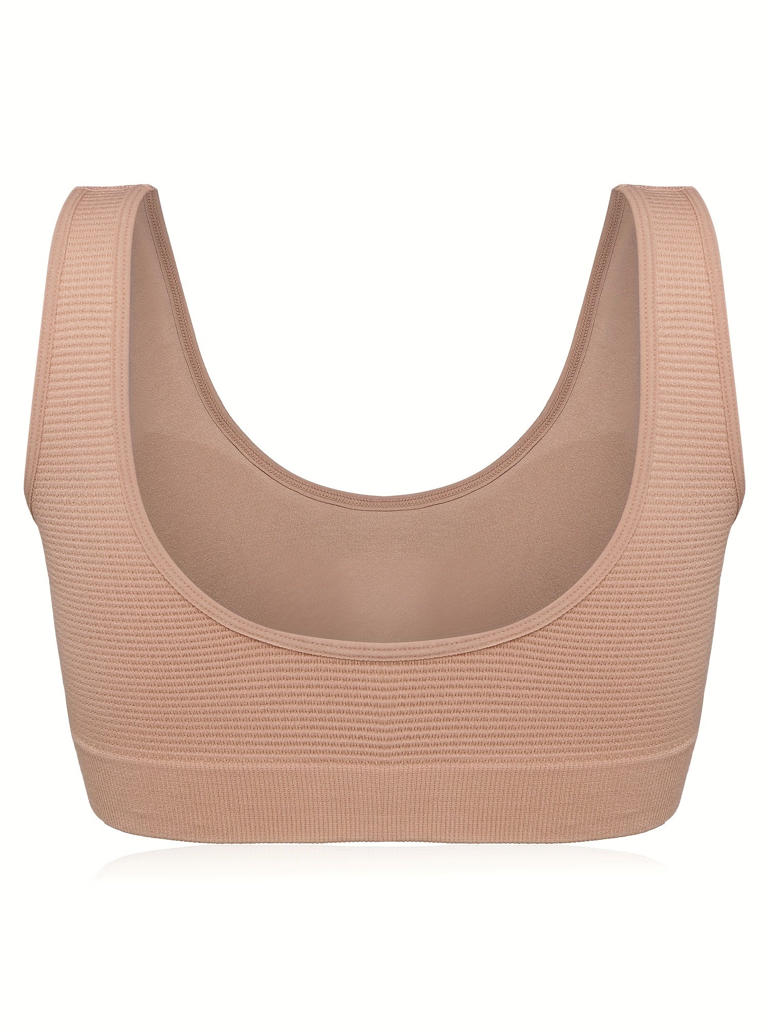 Textured Wireless Bras Comfortable & Stretchy Intimates Women's Lingerie