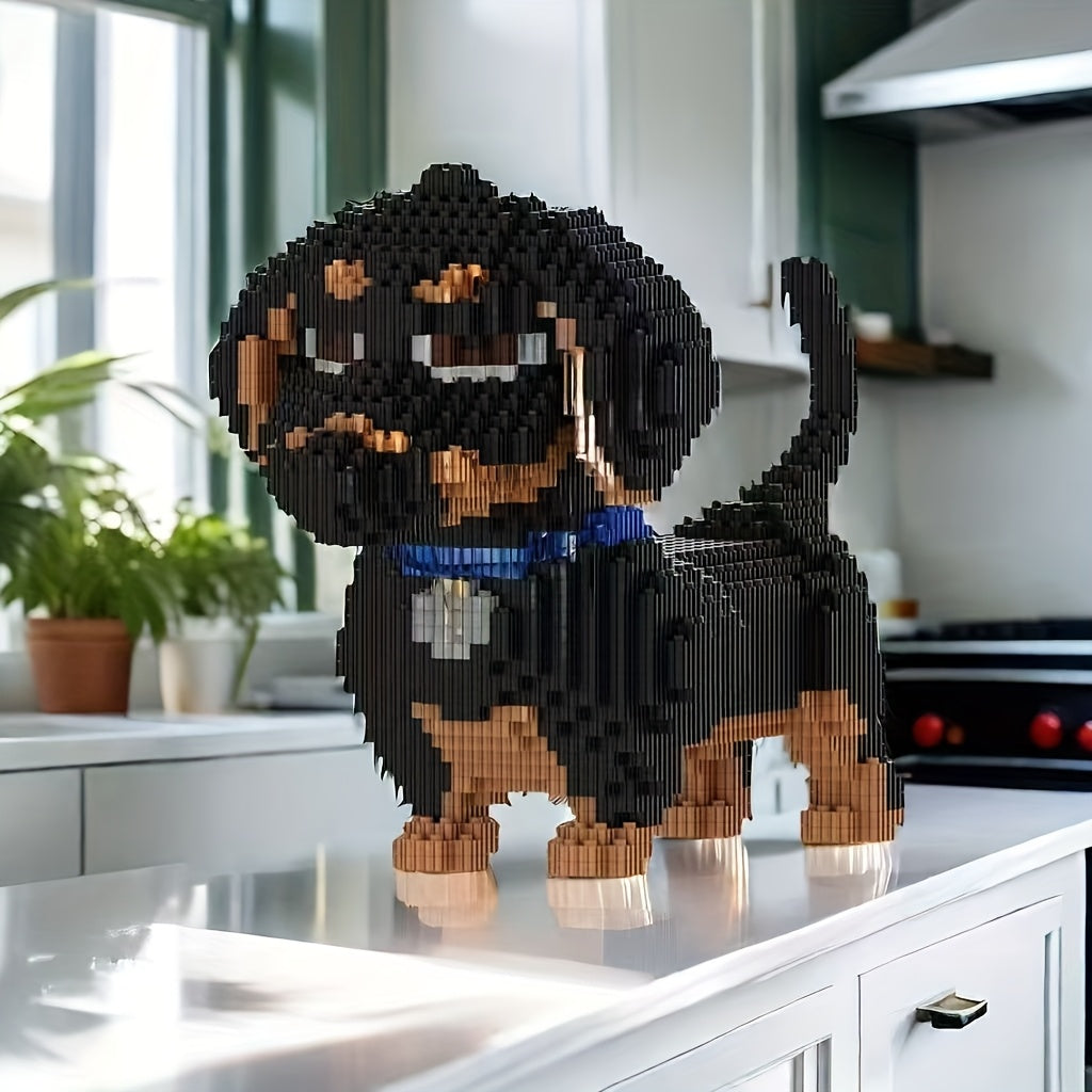 Sausage Dog Building Block Set 5169pcs Holiday Gift Room Decoration