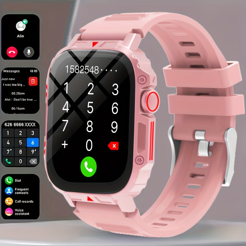ZACHARYER Unisex Sport Smart Watch Wireless Call Music Control Pedometer