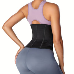 Waist Trainer Tummy Wrap Tummy Control Zipper Slimmer Belly Belt
