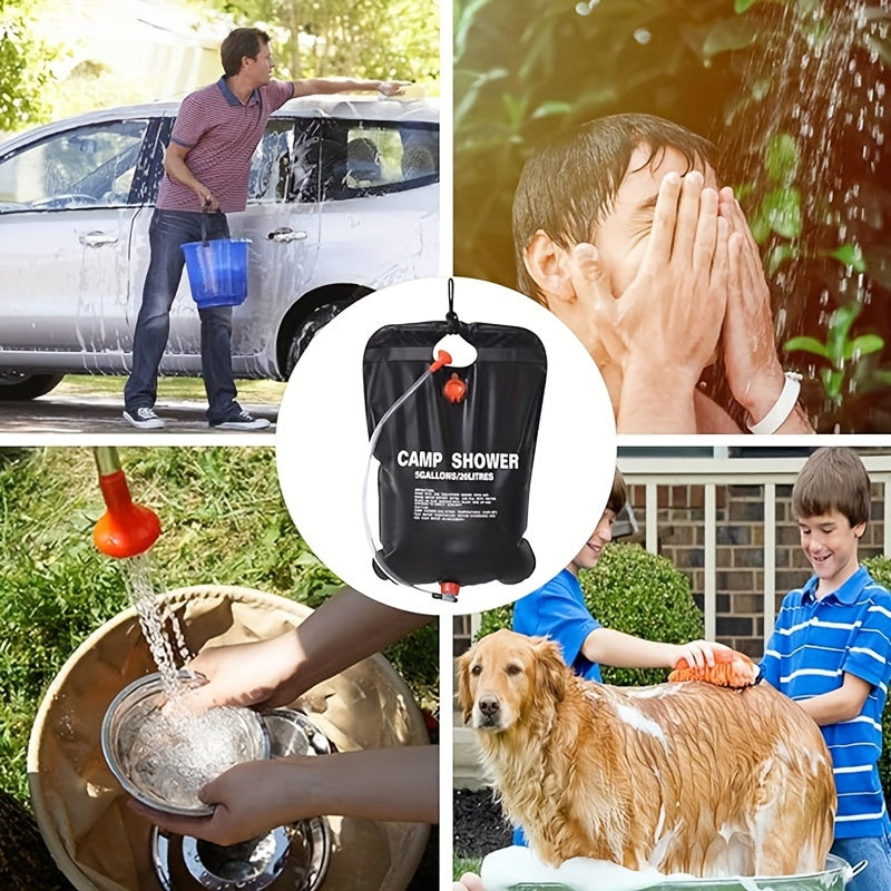 Portable 20L Outdoor Bath Shower Water Storage Bag