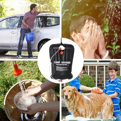 Portable 20L Outdoor Bath Shower Water Storage Bag