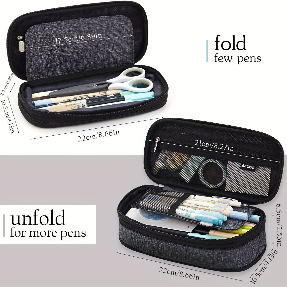 Large Capacity Pencil Case for Students