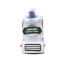 Men's Anime High Top Skate Shoes Casual Sneakers