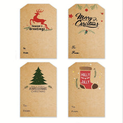 300 Christmas Holiday Decoration Sticker Roll Self-adhesive Label