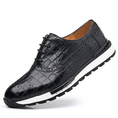 Men's Plaid Casual Oxford Shoes Outdoor Dress Shoes