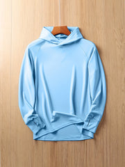 Men's Quick Drying Stretch Loose Hoodie for Gym Training