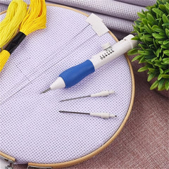 DIY Embroidery Needle Magic Pencil Interchangeable Punch Needle Set