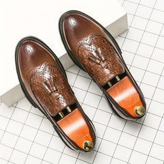 Men's Tassel Slip On Dress Shoes - Assorted Colors