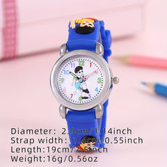 Cartoon Football Teenager Quartz Watch Holiday Gift