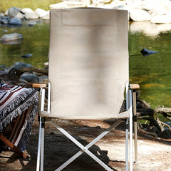 Portable Folding Recliner Chair for Camping Beach Fishing