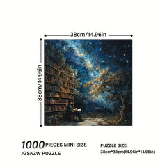 1000pcs Adult Puzzle Hell Level Difficulty Mini Square Puzzle