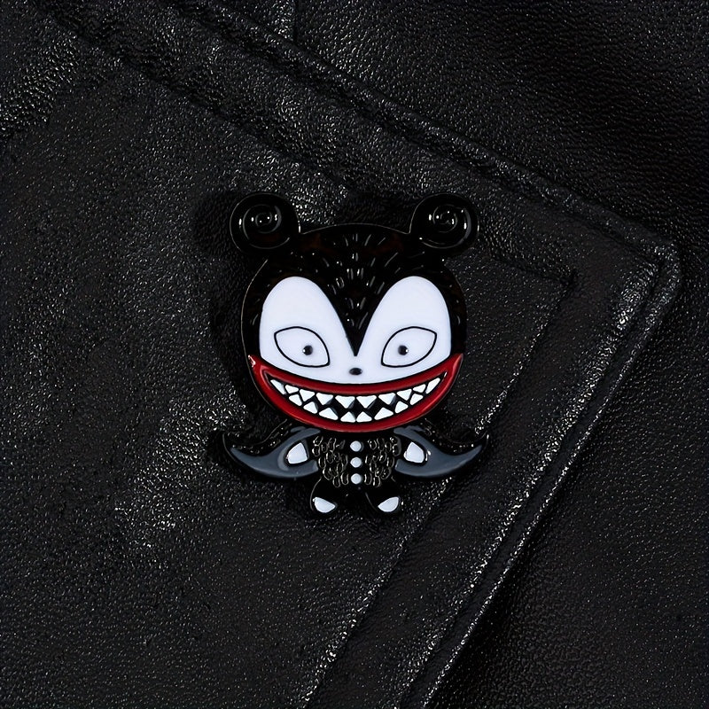 Enamel Cowboy Badge Funny Brooch For Clothes Bag