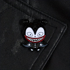 Enamel Cowboy Badge Funny Brooch For Clothes Bag