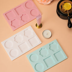 Silicone Pad Fire Paint Stamp Deformation Insulation Tool Coaster DIY