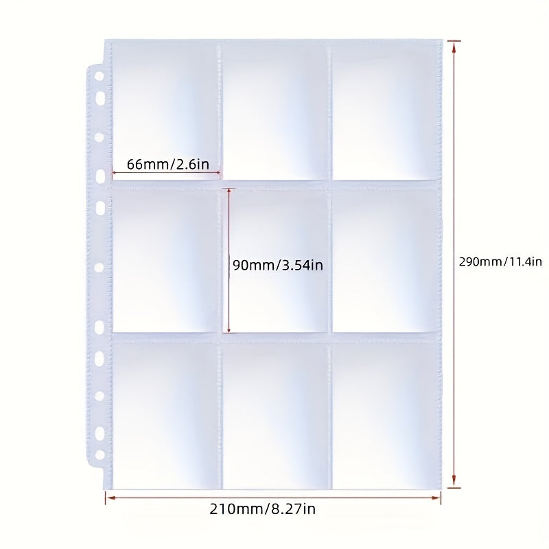 Card Sleeve Waterproof Game Card Sleeve Album Set