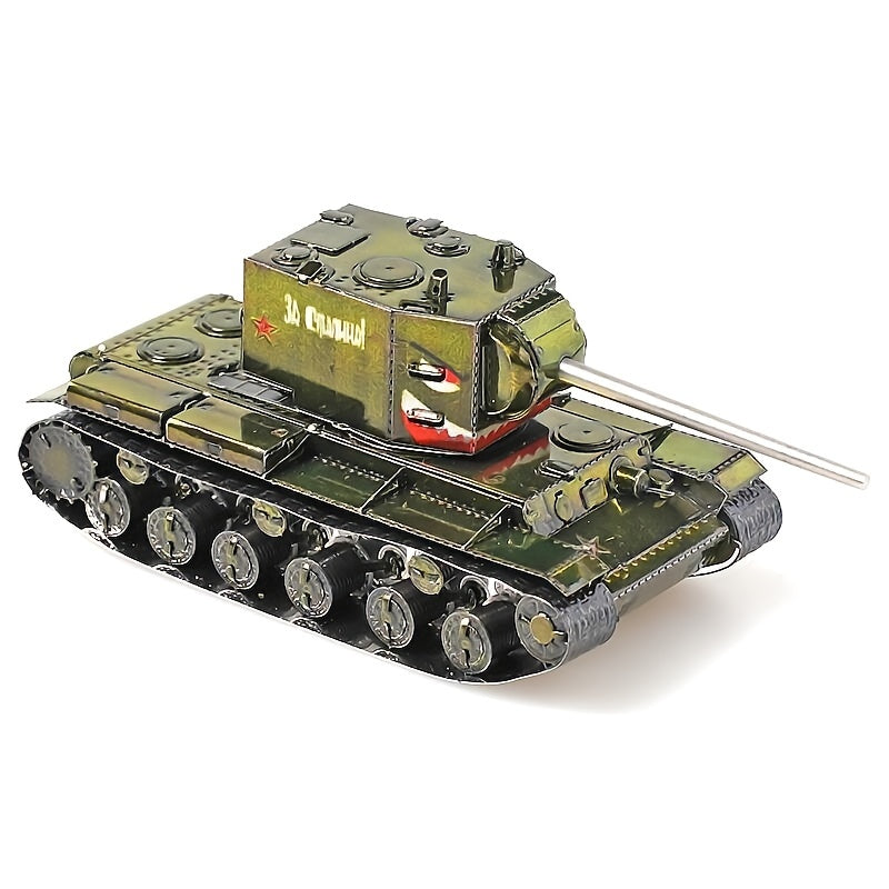 KV2 107 Tank 3D Metal Assembly Model Puzzle