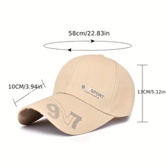 Canvas Baseball Cap Breathable Sun Hat Outdoor Sports Cap