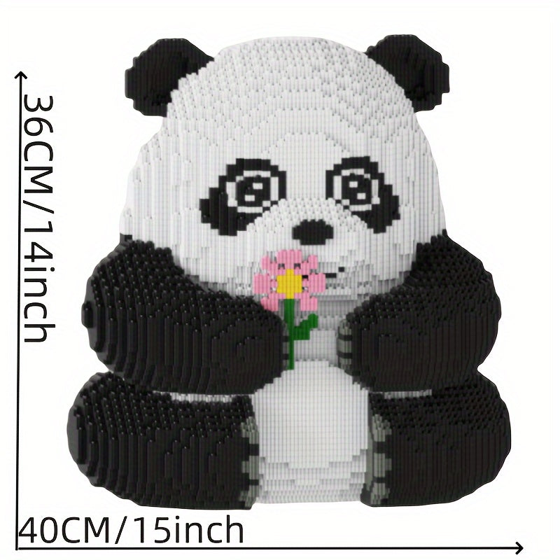 15Kpcs Giant Panda Fubao Building Block Toy 3D Puzzle Kit