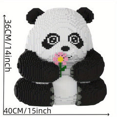 15Kpcs Giant Panda Fubao Building Block Toy 3D Puzzle Kit