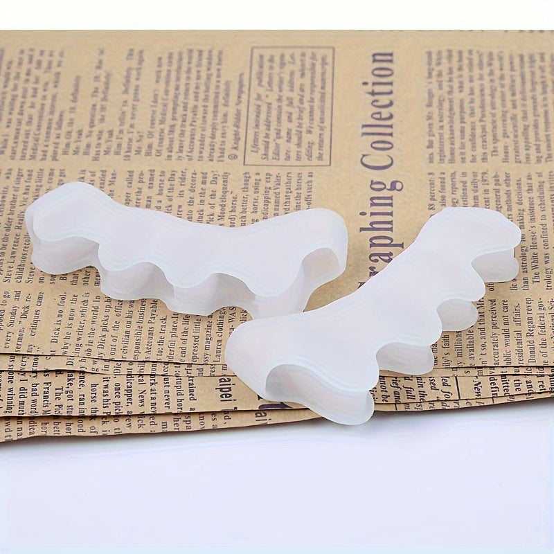 2pcs Toe Separator Toe Spacers For Feet Bunion Corrector For Women & Men