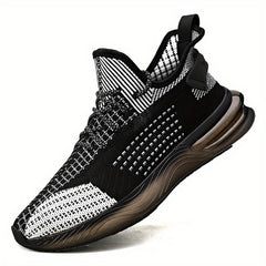 Men's Lightweight Knitted Casual Shoes For Spring And Summer