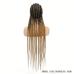 Extra Long Cornrow Braided Synthetic Wig