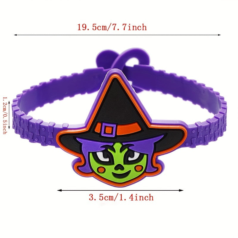 Halloween Ghost Skeleton Pumpkin Witch Bracelet
