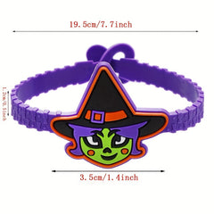 Halloween Ghost Skeleton Pumpkin Witch Bracelet