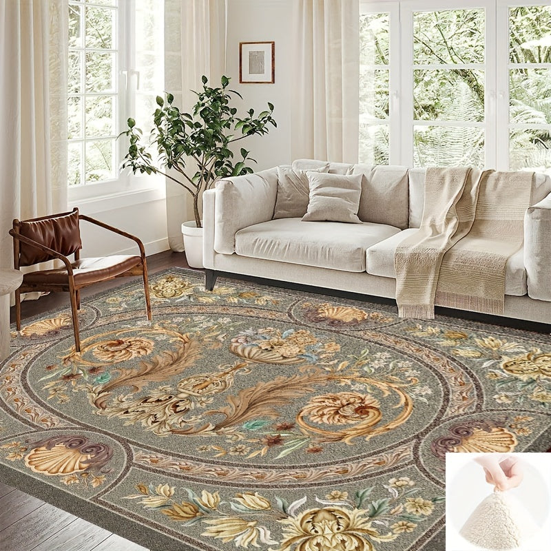 Boho Anti Fatigue Kitchen Rugs Vintage Absorbent Non Slip Cushioned Carpet Mats