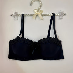 Lace Push Up Bra Breathable Bow Tie Women's Lingerie