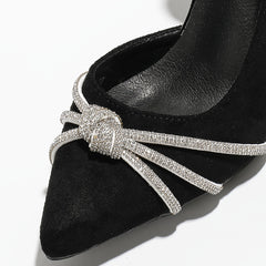 Women's High Heel Rhinestone Sandals Stiletto Party Shoes