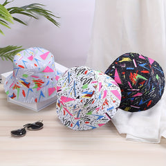 Unisex Print Bucket Hat Double Sided Party Hat