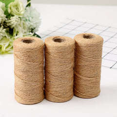 1pc 109 Yards Jute Rope for DIY Artworks Decoration Gift Wrapping