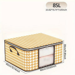 Large Capacity Quilt Storage Bag Portable Clothes Packing Cube Foldable Wardrobe