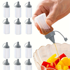 8pcs Squeeze Bottle for Sauces BBQ Portable Seasoning Kitchen Hou