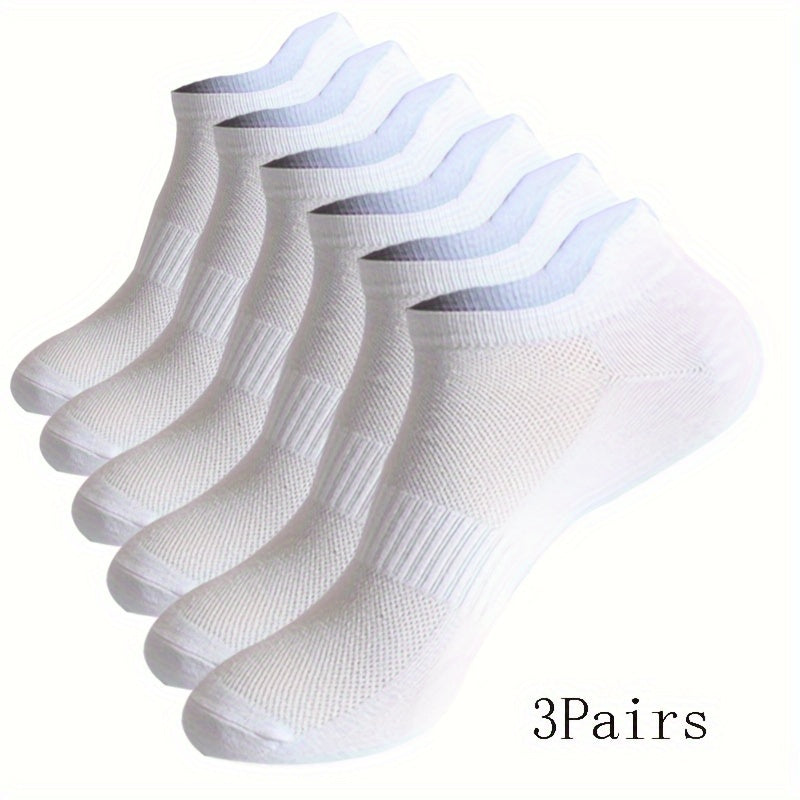 25 Pairs Men's Liner Anklets Socks Cotton Blend Breathable Soft Sweat Absorbent