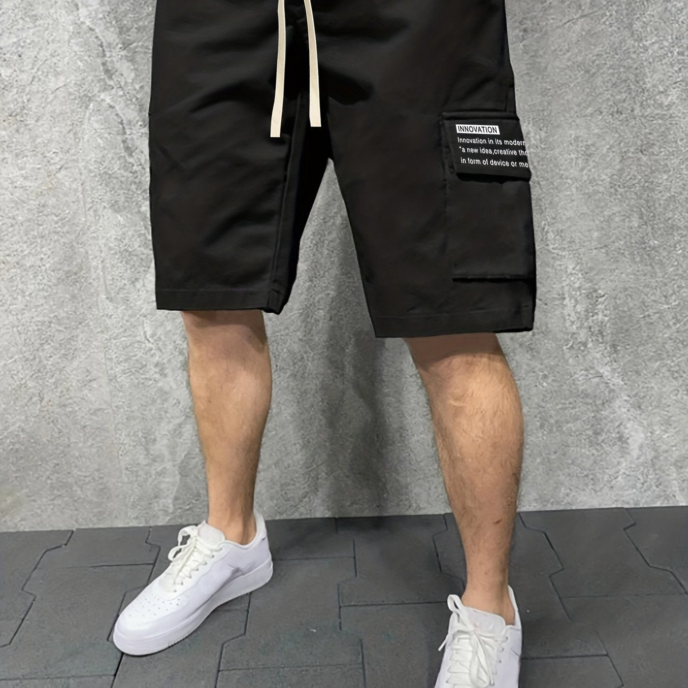 Men's Cargo Shorts with Big Pockets for Summer Wear