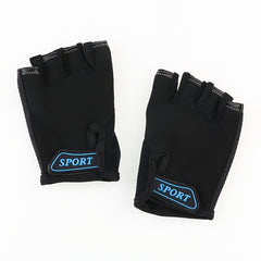 Kids' Half Finger Sports Gloves for Ages 5-12