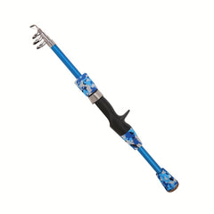Telescopic Lure Rod 1.8m Straight Handle Portable Short Fishing Rod