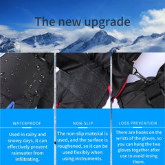 Warm Waterproof Windproof Cycling Gloves for Outdoor Activities