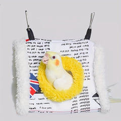 Small Pet Hammock Parrot Bird Nest Soft Warm Tent Small Animal Sleeping Bag