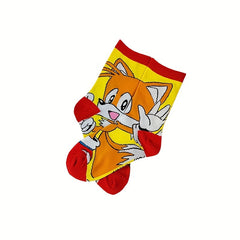 5 Pairs Boys Cartoon Character Crew Socks Fun Kids Socks