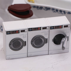 Dollhouse Toy Roller Laundry Machine Realistic Model