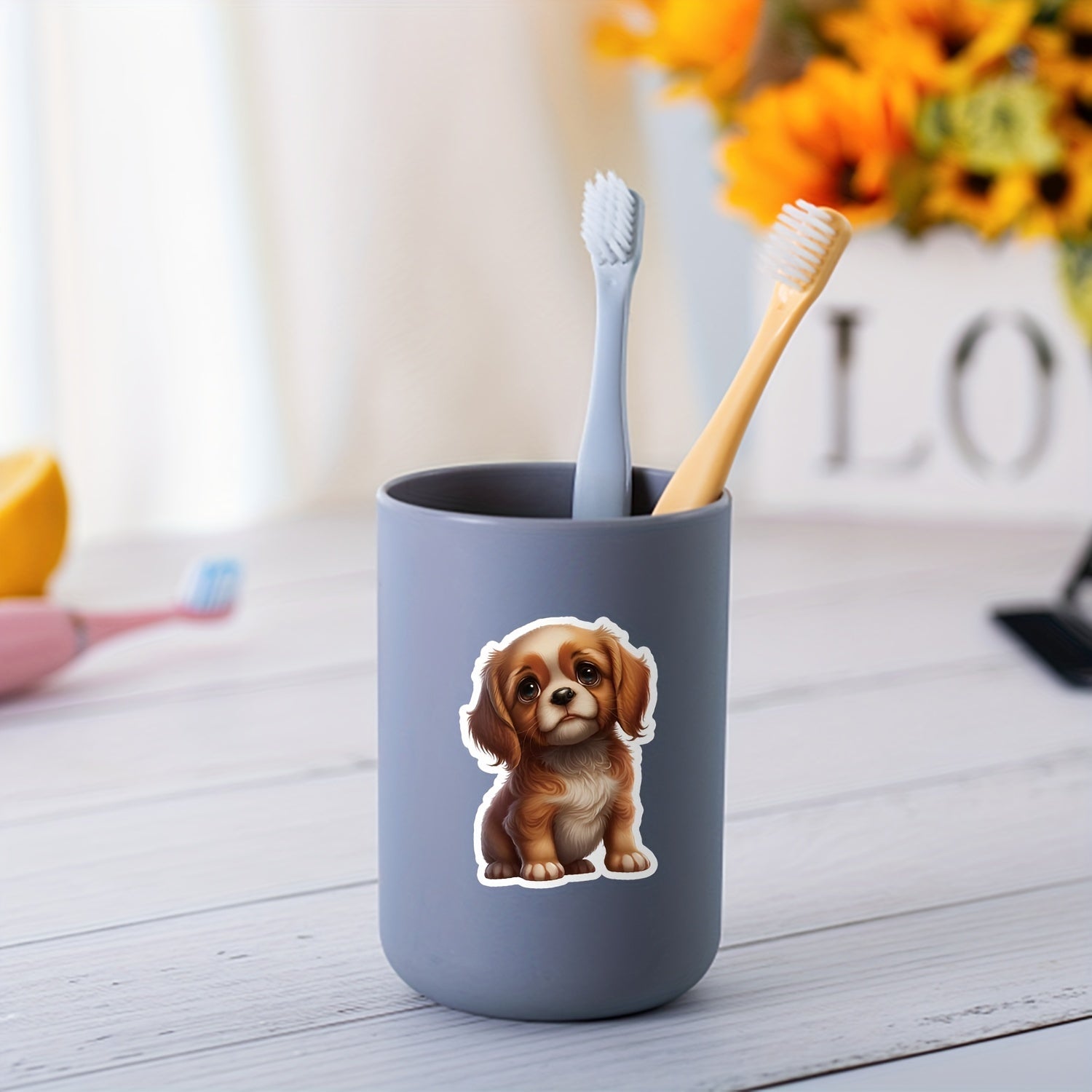 100pcs Milk Dog Series Graffiti Stickers Waterproof Decorative DIY Creative Toys